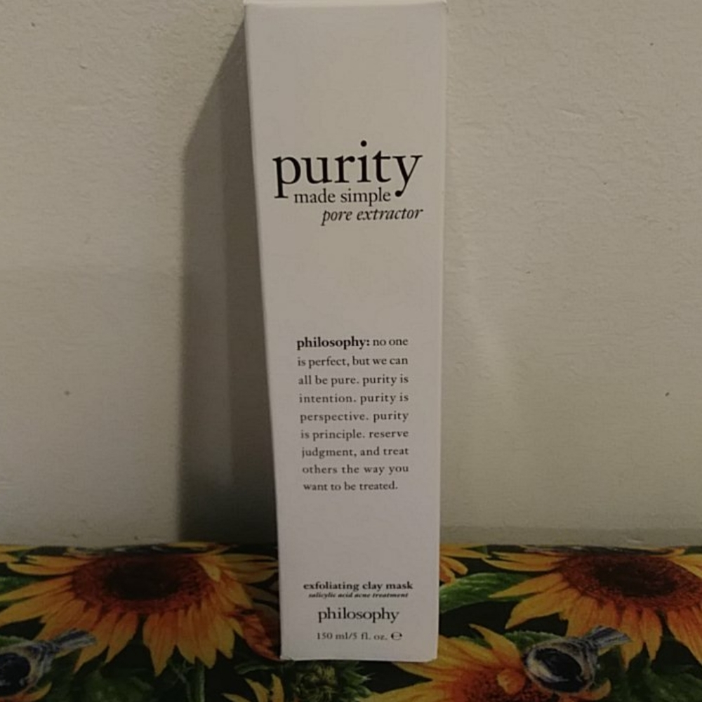 Philosophy purity exfoliating clay mask